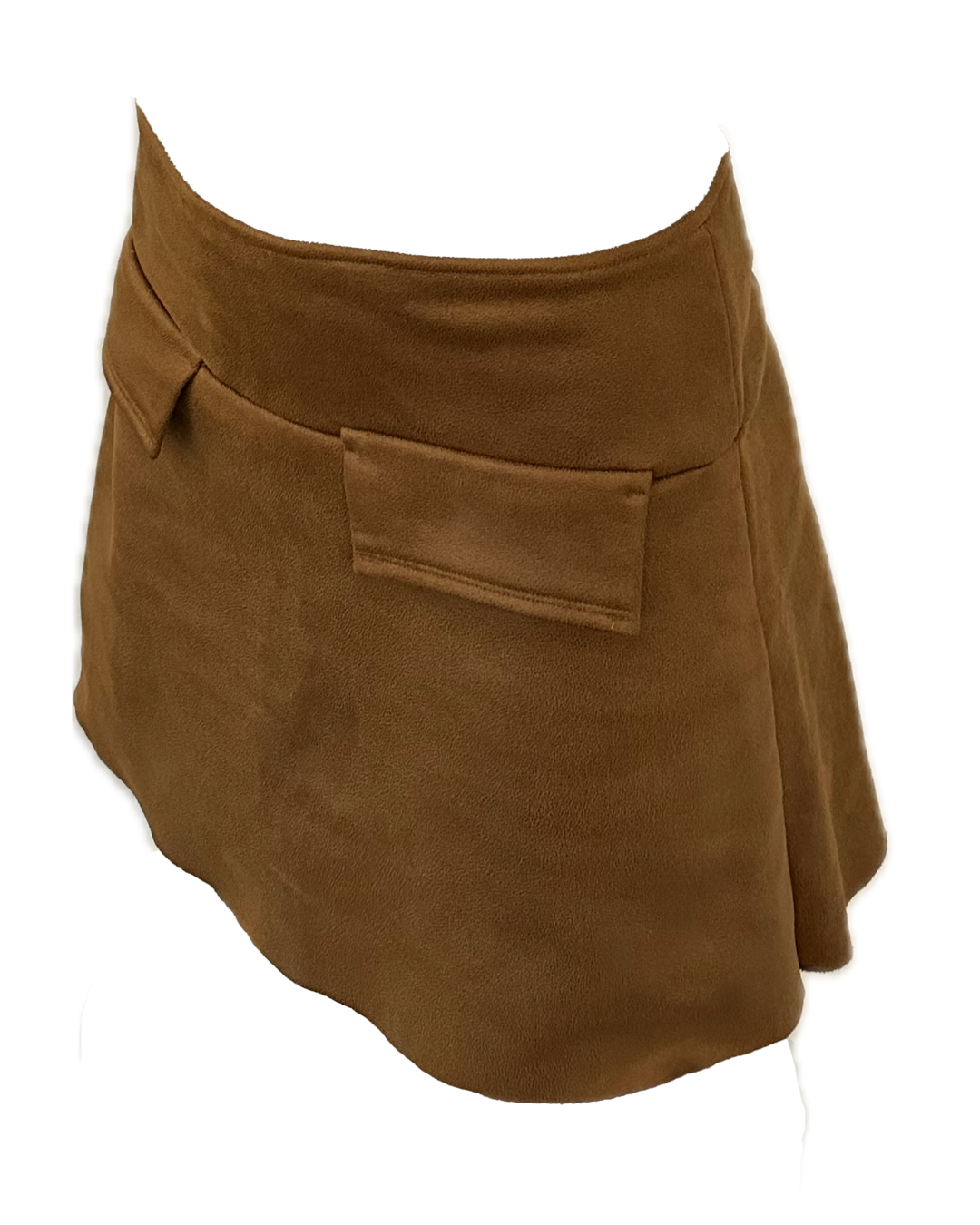 Faux Leather Mini Skirt